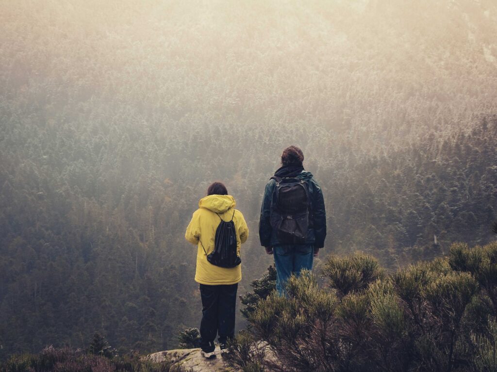 benefits of hiking in the rain