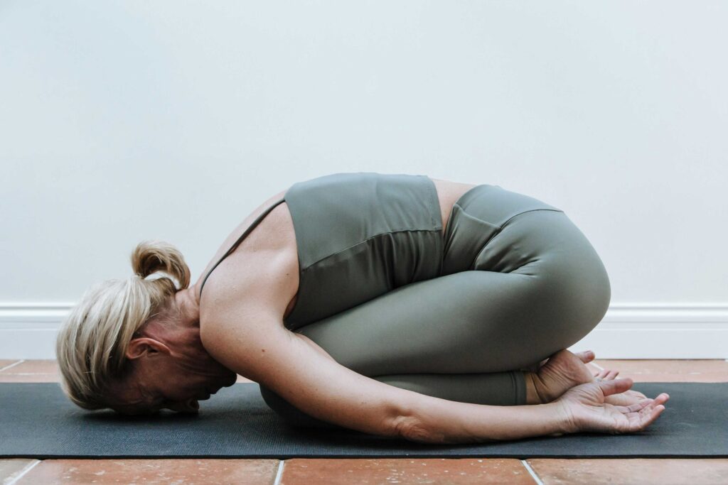 yoga pose for anxiety