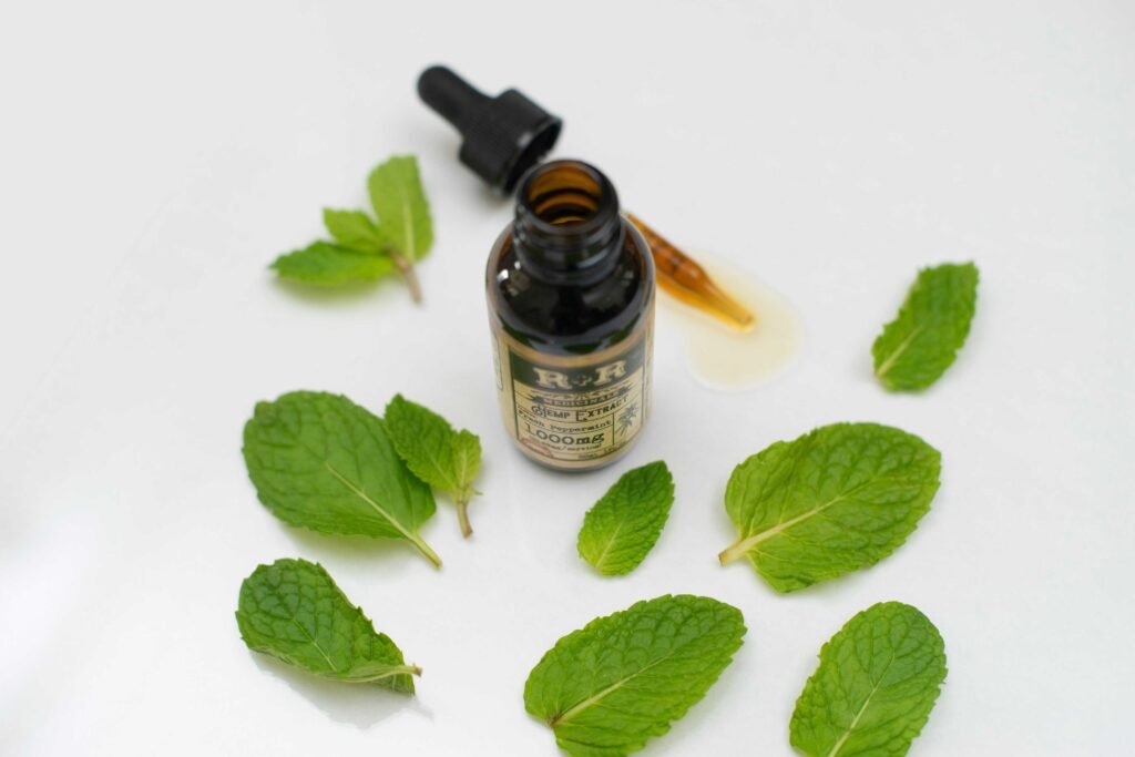 peppermint oil in eye